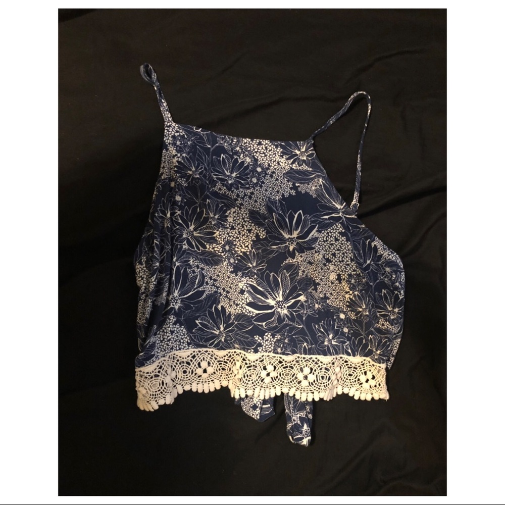 Abercrombie & Fitch Tie back tank top